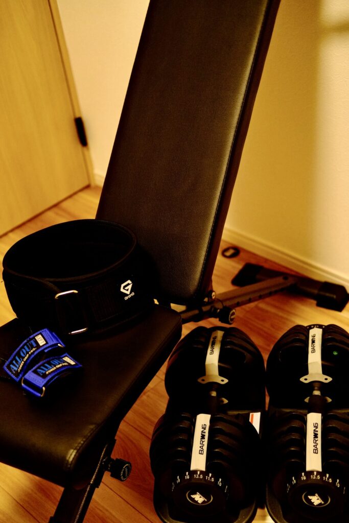 ホームジムの愛用品