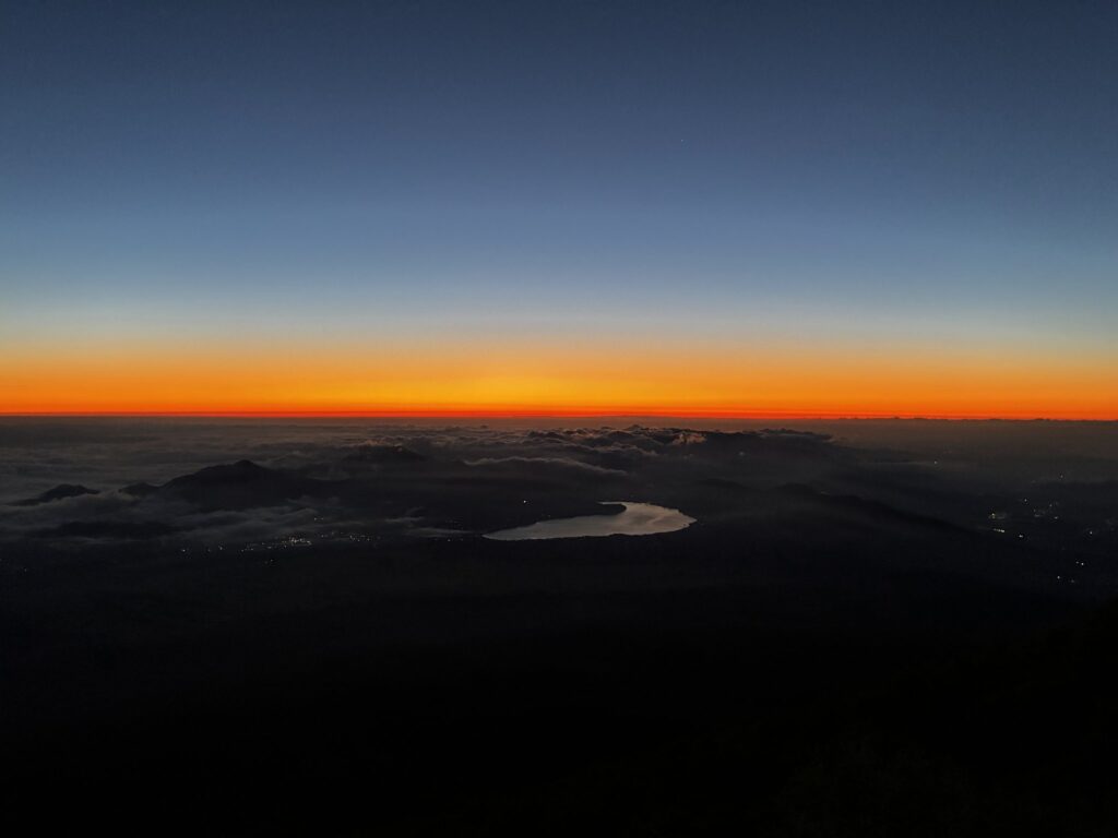 富士山からの景色